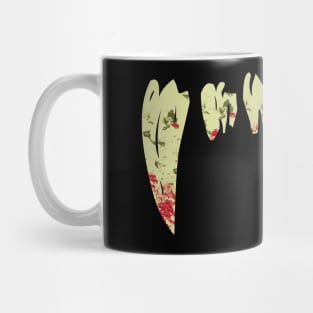 Bite Me! Bloody Werewolf Fangs Mug